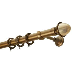 Κουρτινόβεργα Μπρονζέ/Χρυσό CL0059-51