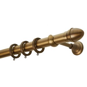 Κουρτινόβεργα Μπρονζέ CL0073-51