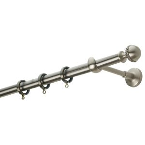 Κουρτινόβεργα Νίκελ ματ S0076-51