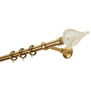 Κουρτινόβεργα Χρυσό/Χρυσό ματ CL4129-51