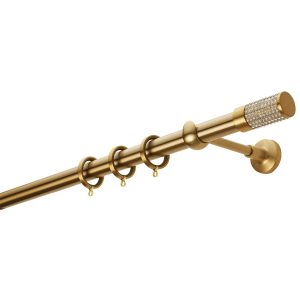 Κουρτινόβεργα Χρυσό ματ E4133-51