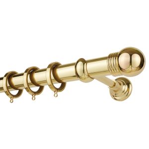 Κουρτινόβεργα Χρυσό γυαλιστερό CL0074-51