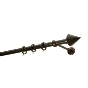 Κουρτινόβεργα Μαύρο Πατίνα Χαλκός R4146-51