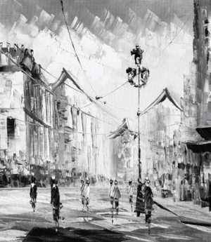 Ρόλλερ Σκίασης Ψηφιακής Εκτύπωσης ''Πλατεία'' Ε567-52