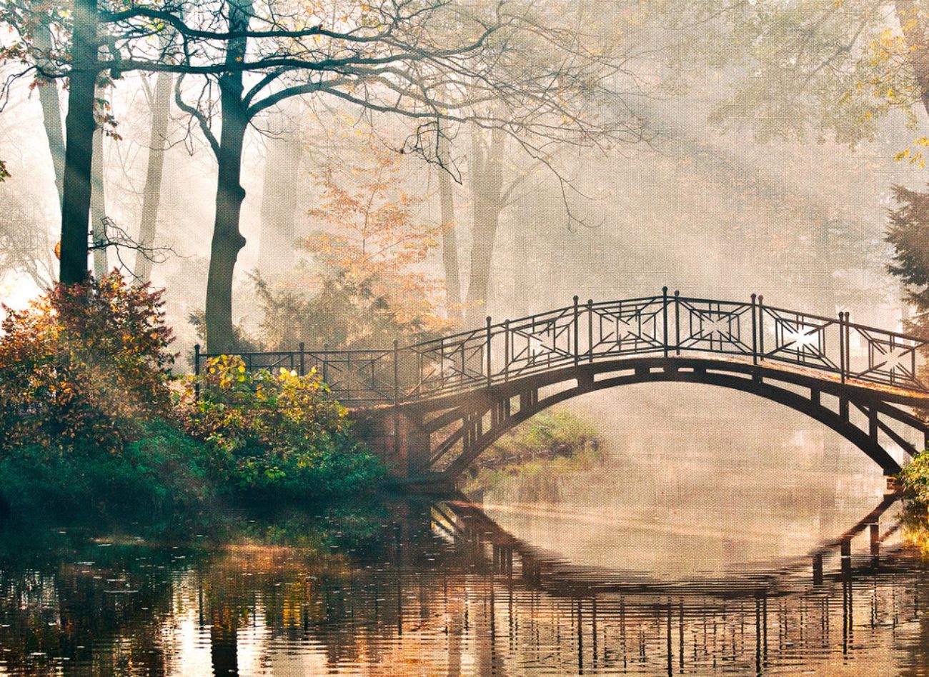 Φωτοταπετσαρία τοίχου γέφυρα ''Park Bridge'' DD118622-96