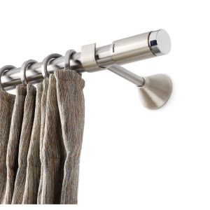 Κουρτινόβεργα Aslanis Νίκελ σατινέ Titan-52