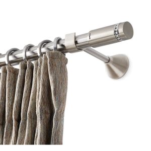 Κουρτινόβεργα Aslanis Νίκελ σατινέ Lemon-52