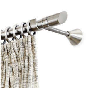 Κουρτινόβεργα Aslanis Νίκελ σατινέ Biscuit-52