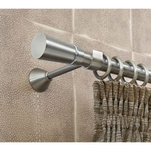 Κουρτινόβεργα Aslanis Νίκελ σατινέ Elena-52