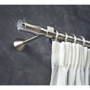 Κουρτινόβεργα Aslanis Νίκελ σατινέ Giorgia-52