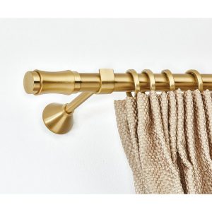 Κουρτινόβεργα Aslanis Χρυσό ματ Giorgia-52