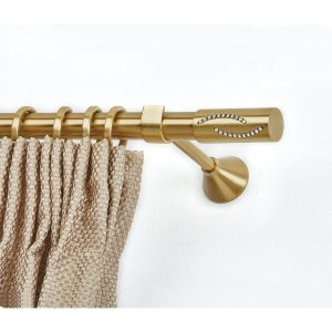 Κουρτινόβεργα Aslanis Χρυσό ματ Vanilia-52