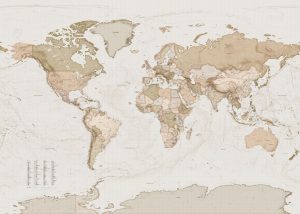 Φωτοταπετσαρία τοίχου χάρτης ''Earth Map'' X7/1015-96