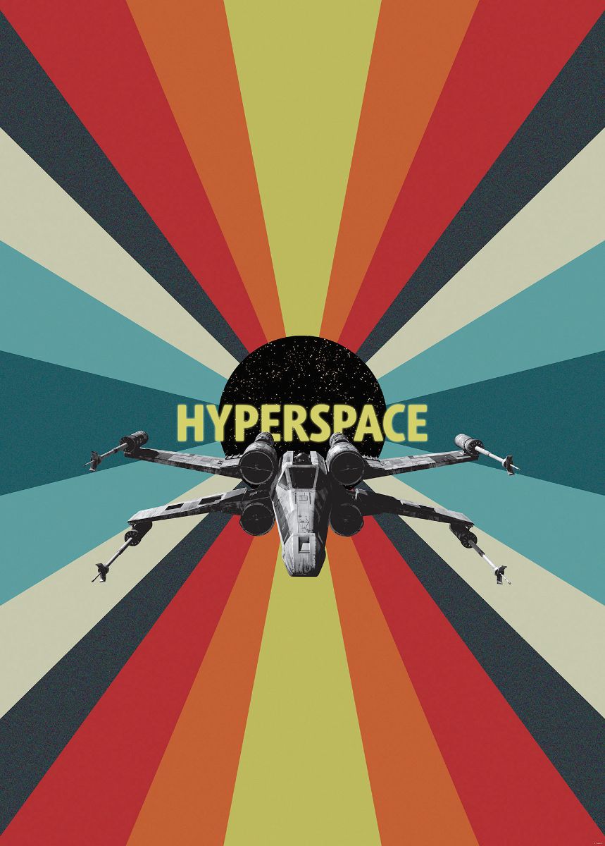 Παιδική φωτοταπετσαρία "Star Wars Hyperspace" IADX4-029/96