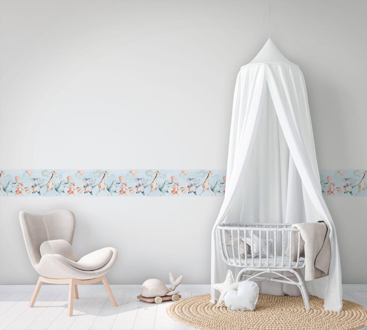 Παιδική μπορντούρα ζωάκια 45864-96 - Image 2