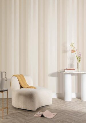 Ταπετσαρία τοίχου με ρίγα Infinitus Angora ROM501/15