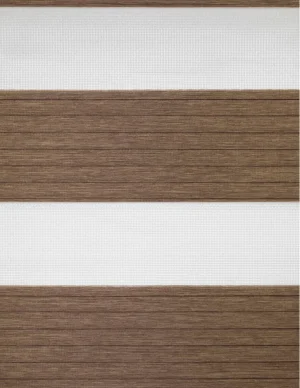 Ρόλλερ Σκίασης διπλό μόκα Bambu Plise-05/22