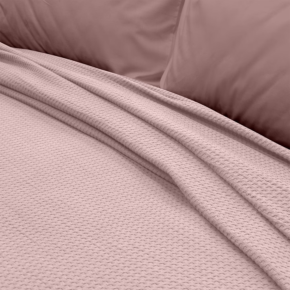 Κουβέρτα Πικέ Cocoon Ροζ-1001 - Image 2