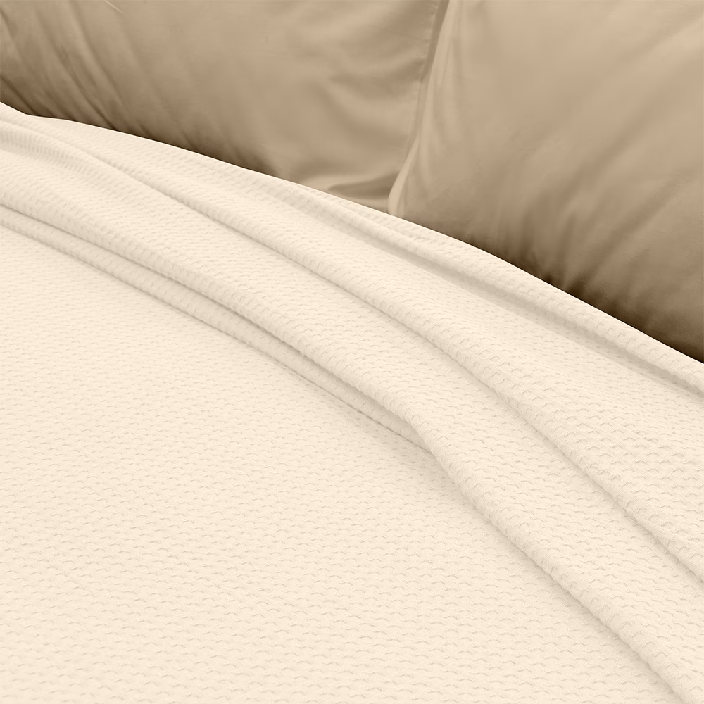 Κουβέρτα Πικέ Cocoon Εκρού-1001 - Image 2